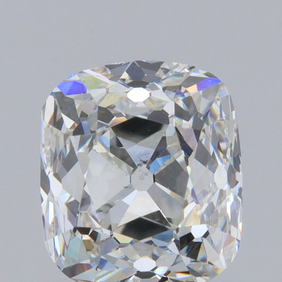 1.51ct | E-F/VS-SI Cushion Shape Old Mine Cut Diamond - Modern Rustic Diamond