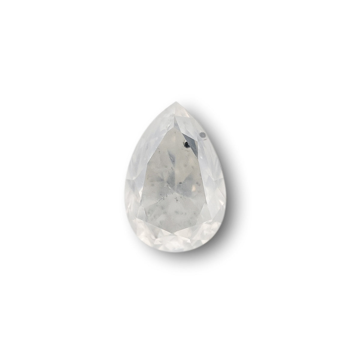 1.24ct | Rustic Pear Shape Brilliant Cut Diamond - Modern Rustic Diamond