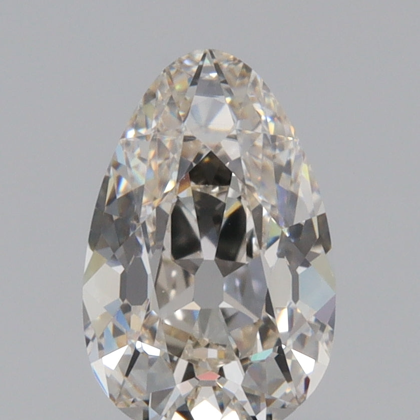 1.21ct | K/VS1 Pear Shape Old Mine Cut Diamond (GIA) - Modern Rustic Diamond