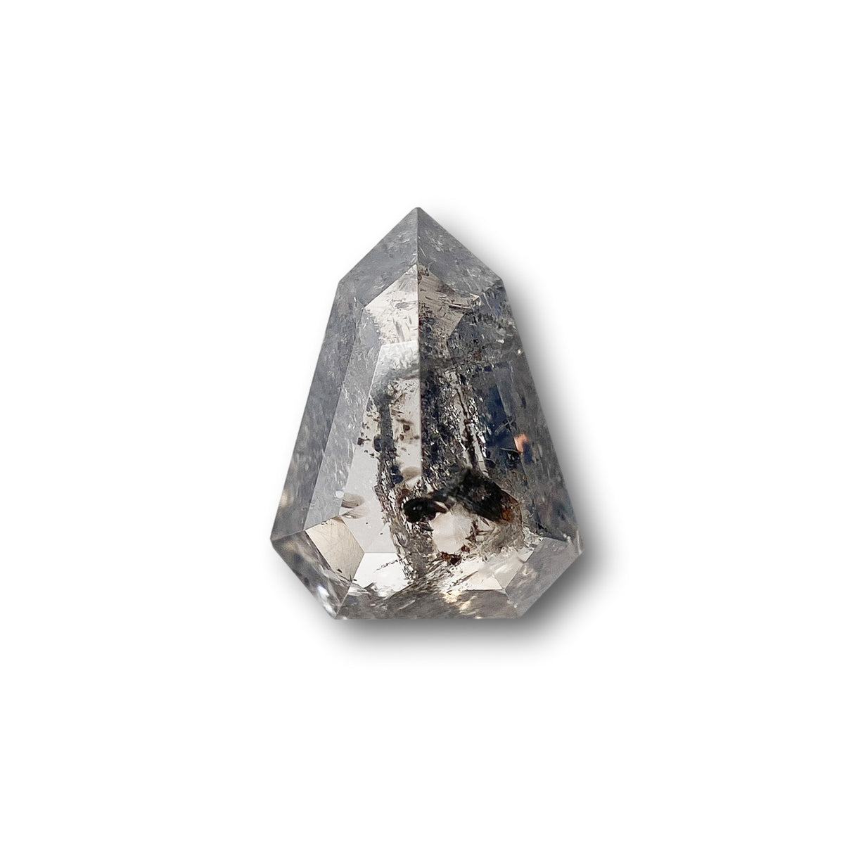 1.14ct | Rustic Shield Shape Rose Cut Diamond - Modern Rustic Diamond
