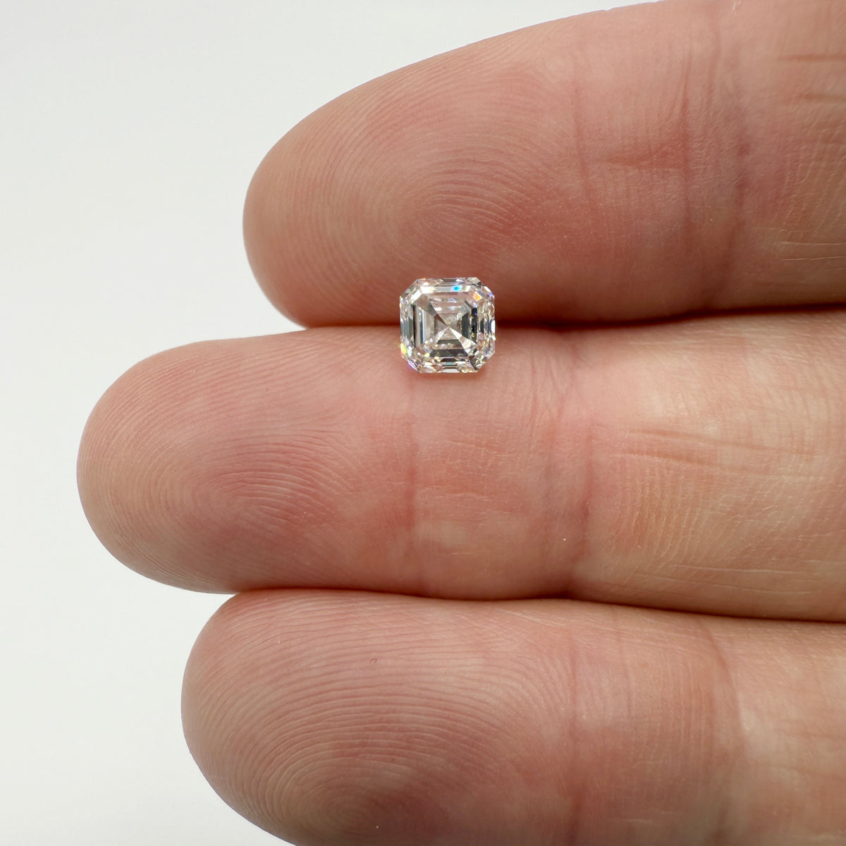 1.00ct | K/VS2 Asscher Shape Step Cut Diamond (GIA) - Modern Rustic Diamond