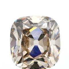 1.23ct | Champagne VVS Cushion Shape Old Mine Cut Diamond - Modern