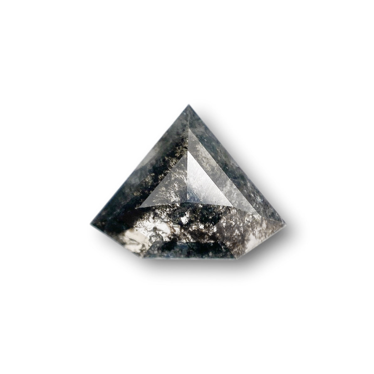 1.29ct | Rustic Shield Shape Rose Cut Diamond - Modern Rustic Diamond