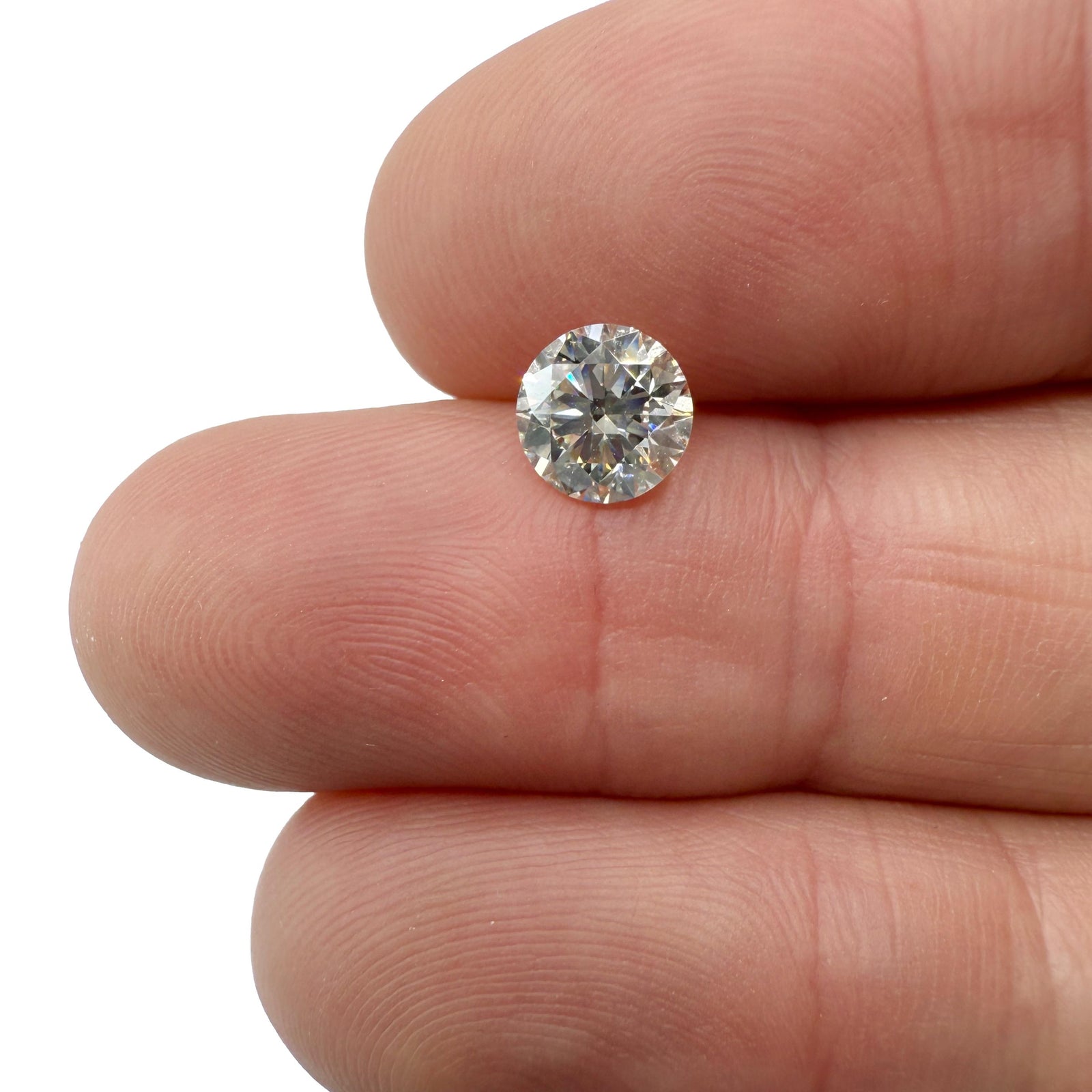 1.20ct | F/I1 Round Shape Brilliant Cut Diamond (GIA) - Modern Rustic Diamond
