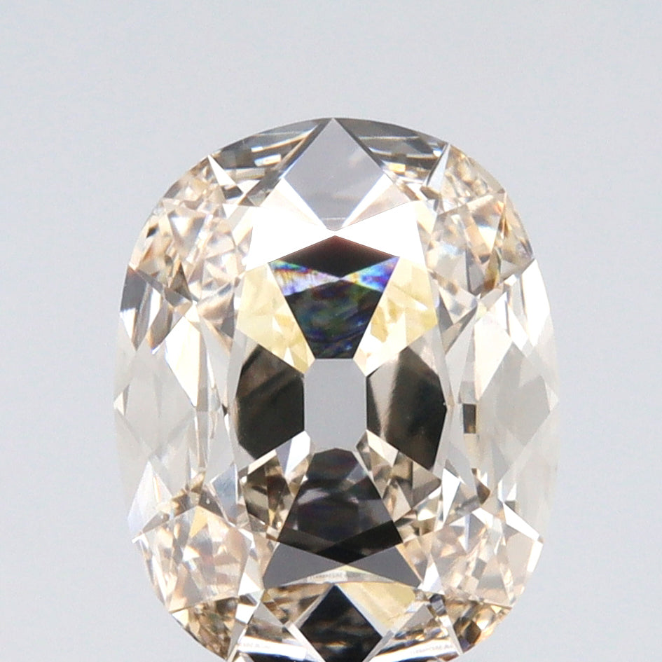 2.02ct | L/VS2 Cushion Shape Old Mine Cut Diamond (GIA) - Modern Rustic Diamond