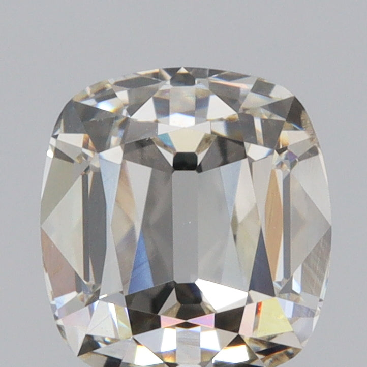 1.54ct | K/SI1 Cushion Shape Old Mine Cut Diamond (GIA) - Modern Rustic Diamond