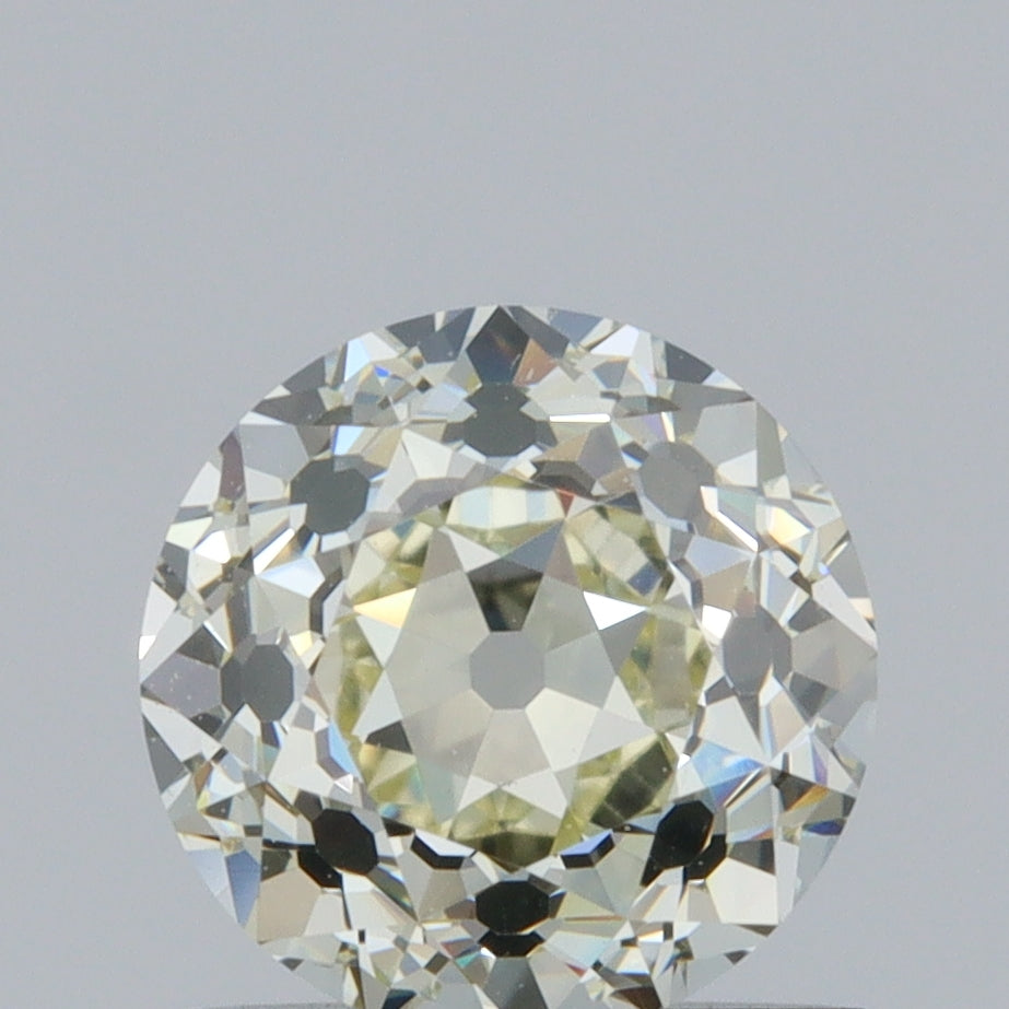 1.08ct | O-P/VS1 Round Shape Old European Cut Diamond (GIA) - Modern Rustic Diamond
