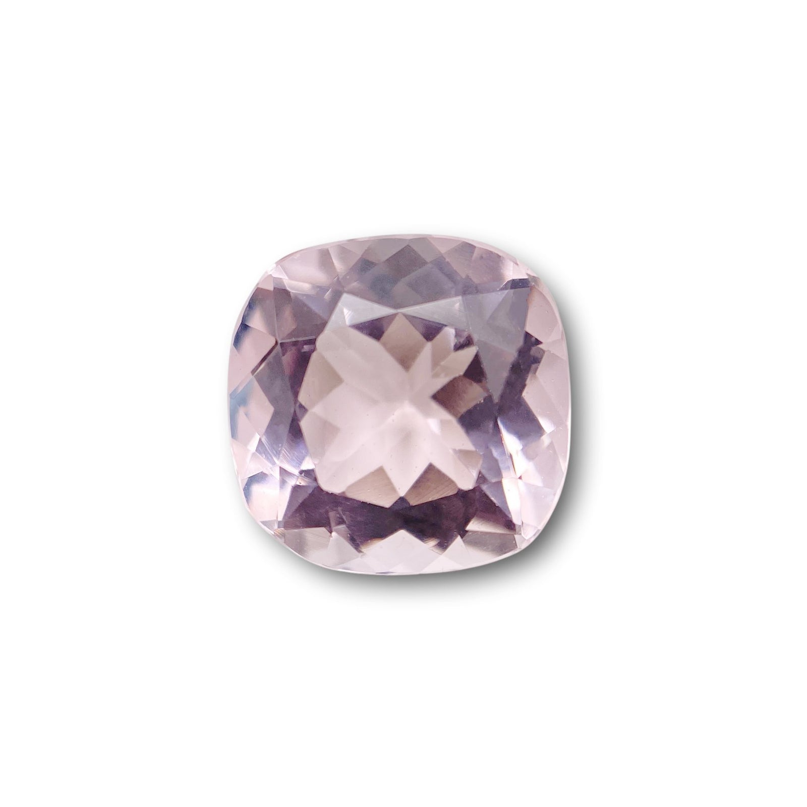 2.43ct |  Cushion Shape  Morganite - Modern Rustic Diamond