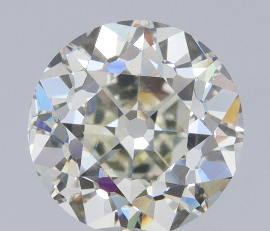 1.30ct | M/VS1 Round Shape Old European Cut Diamond (GIA) - Modern Rustic Diamond