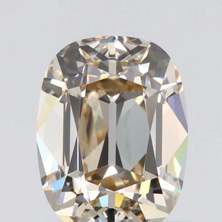 1.05ct | O-P/VS1 Cushion Shape Old Mine Cut Diamond (GIA) - Modern Rustic Diamond
