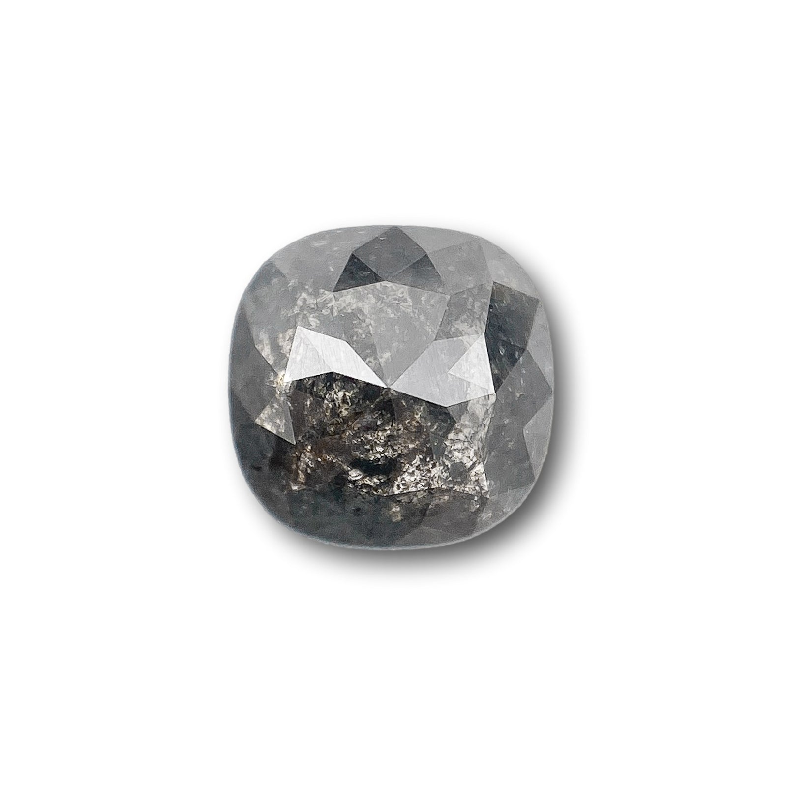 0.80ct | Rustic  Cushion Shape Rose Cut Diamond - Modern Rustic Diamond
