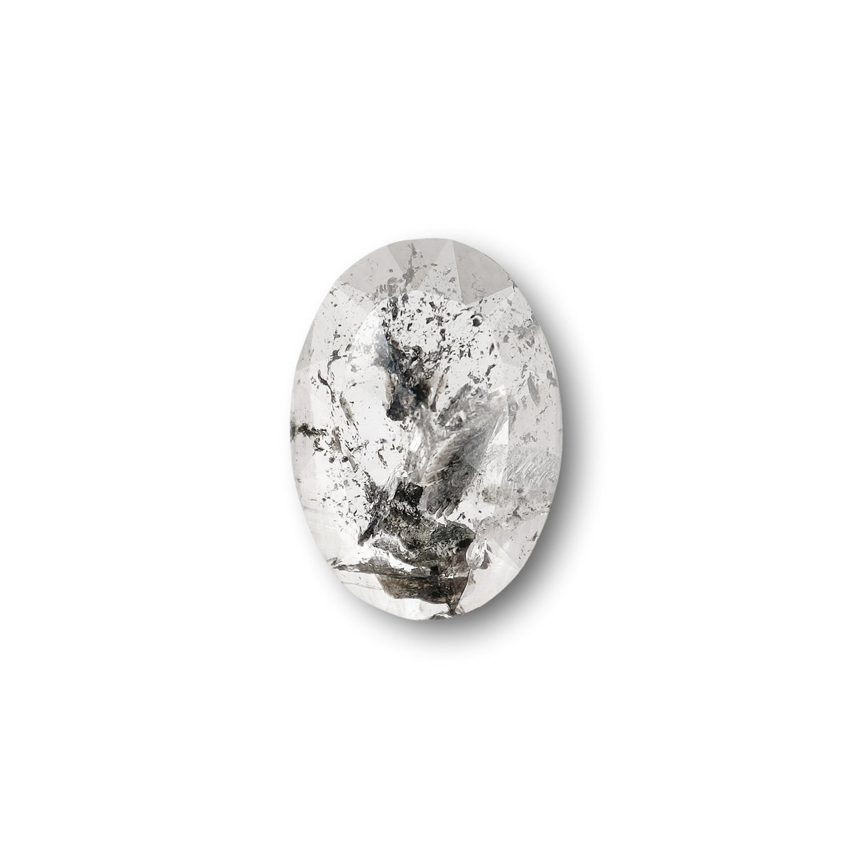 1.48ct | Rustic Oval Shape Rose Cut Diamond - Modern Rustic Diamond