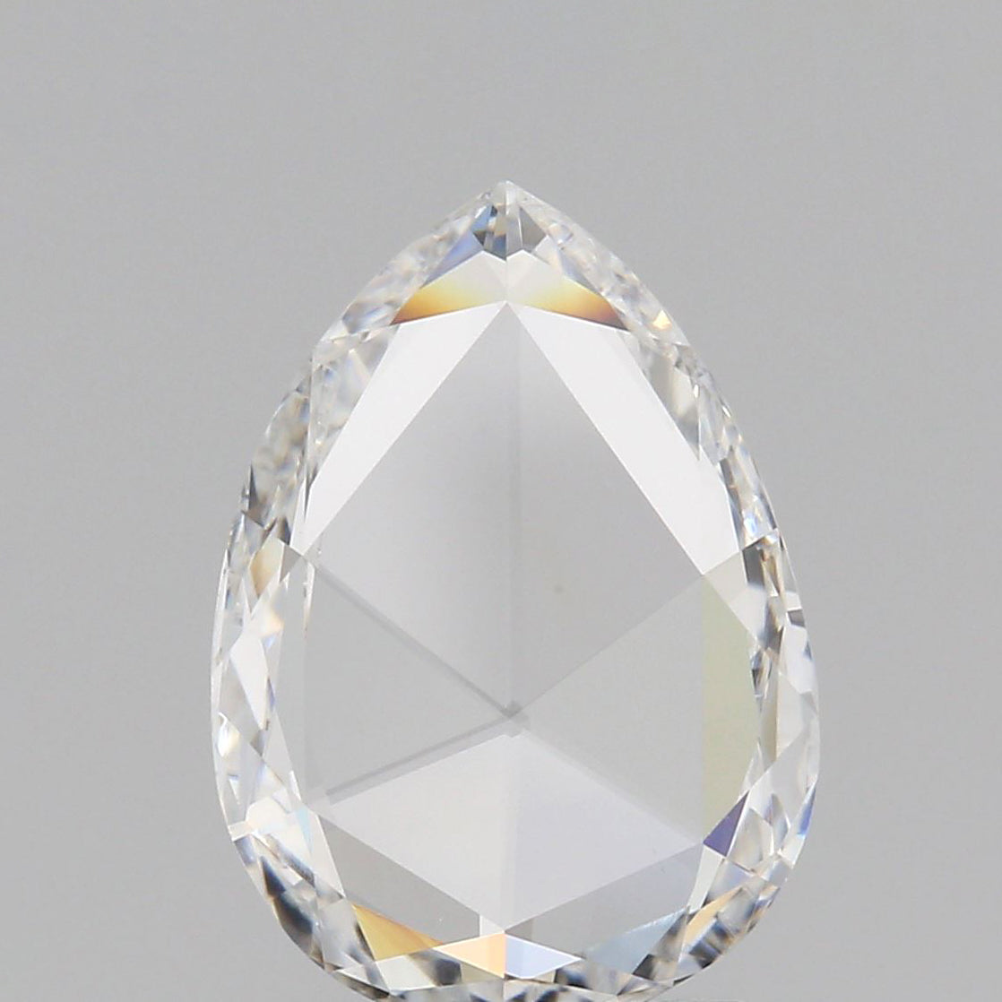 1.19ct | D/VS1 Pear Shape Rose Cut Diamond (GIA) - Modern Rustic Diamond