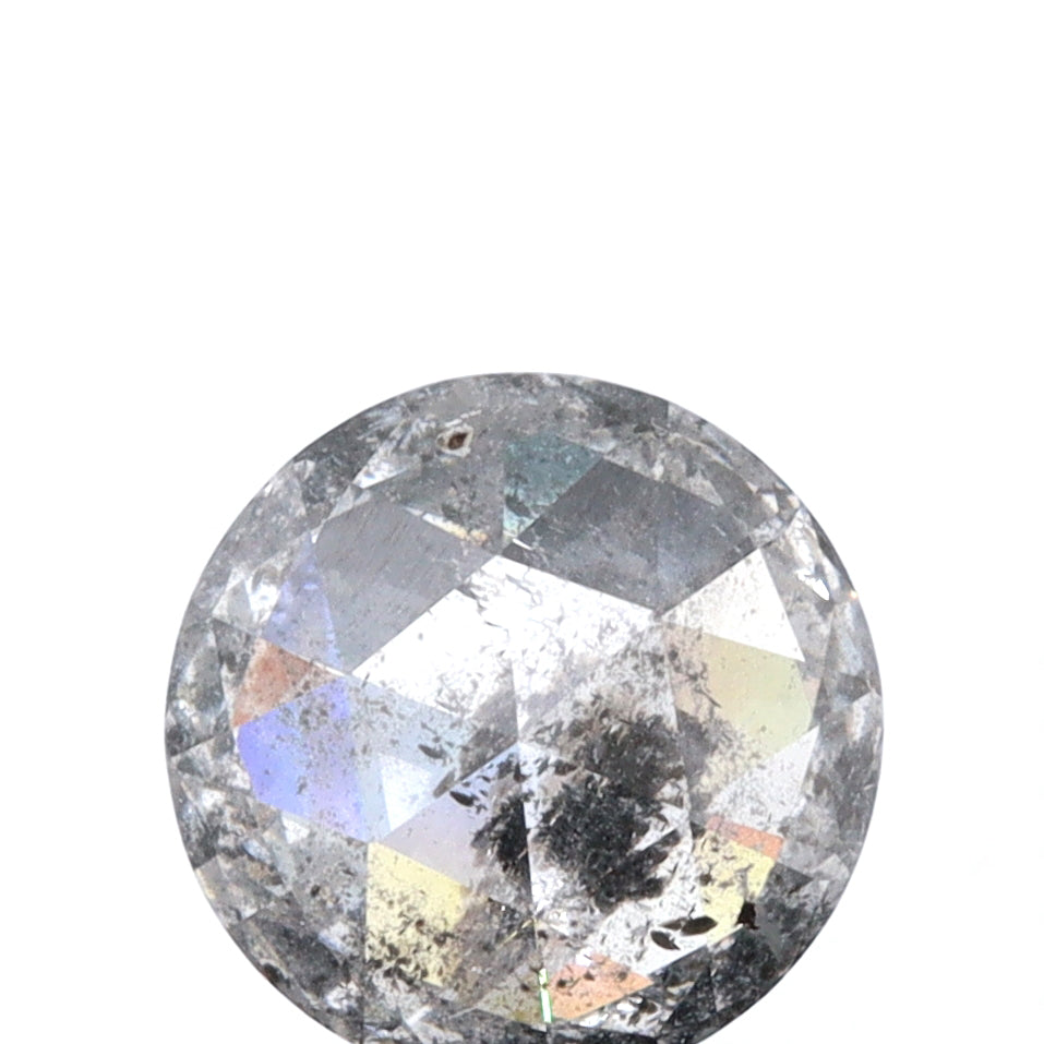 1.22ct | Rustic Round Shape Rose Cut Diamond - Modern Rustic Diamond