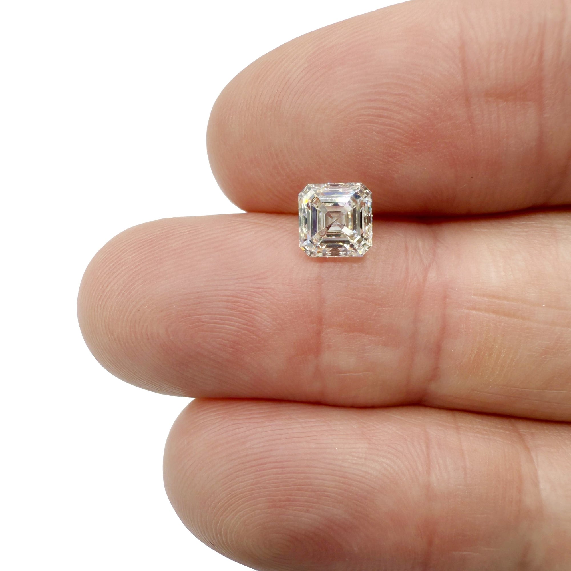 1.31ct | K/VVS2 Asscher Shape Step Cut Diamond (GIA) - Modern Rustic Diamond
