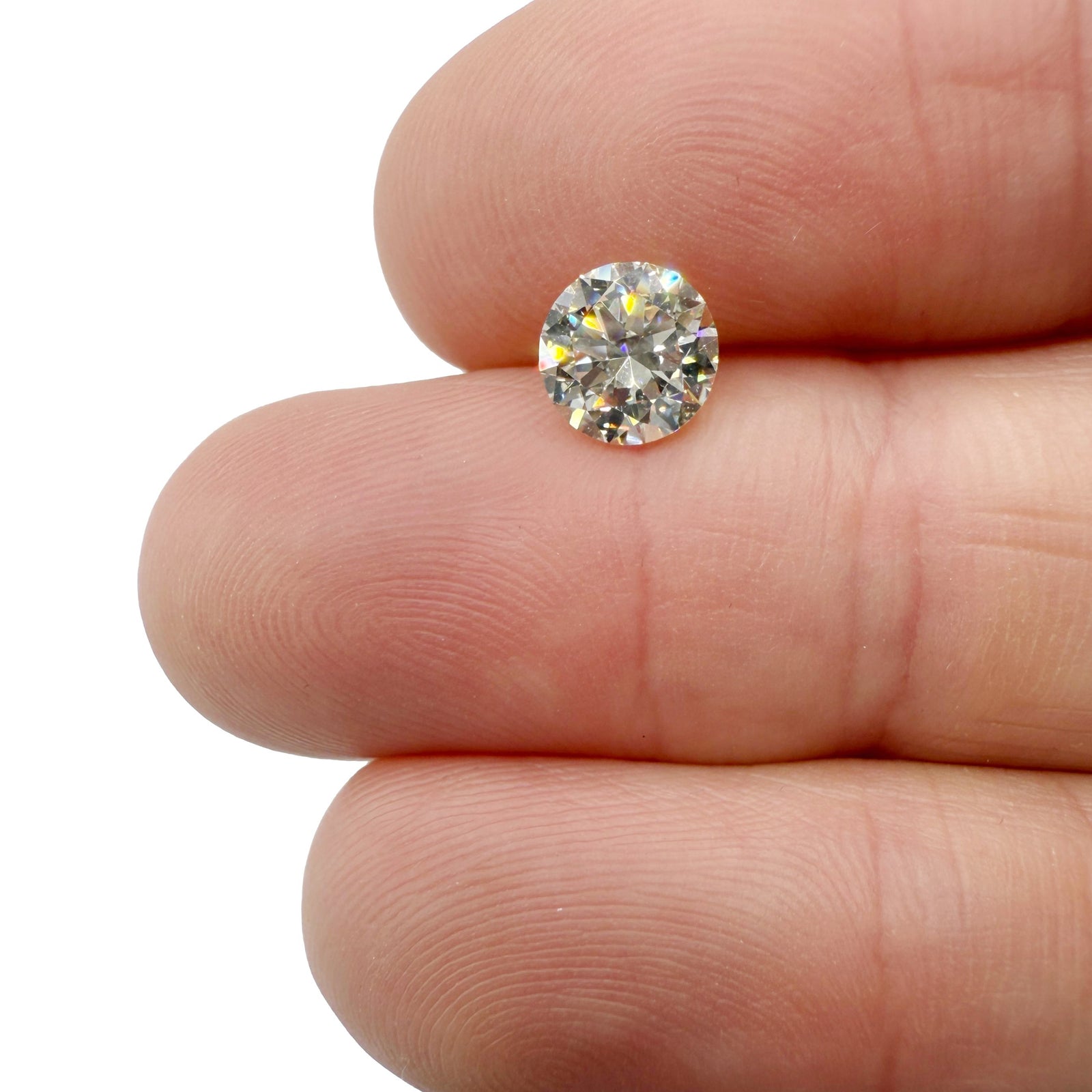 1.20ct | N/SI2 Round Shape Brilliant Cut Diamond (GIA) - Modern Rustic Diamond