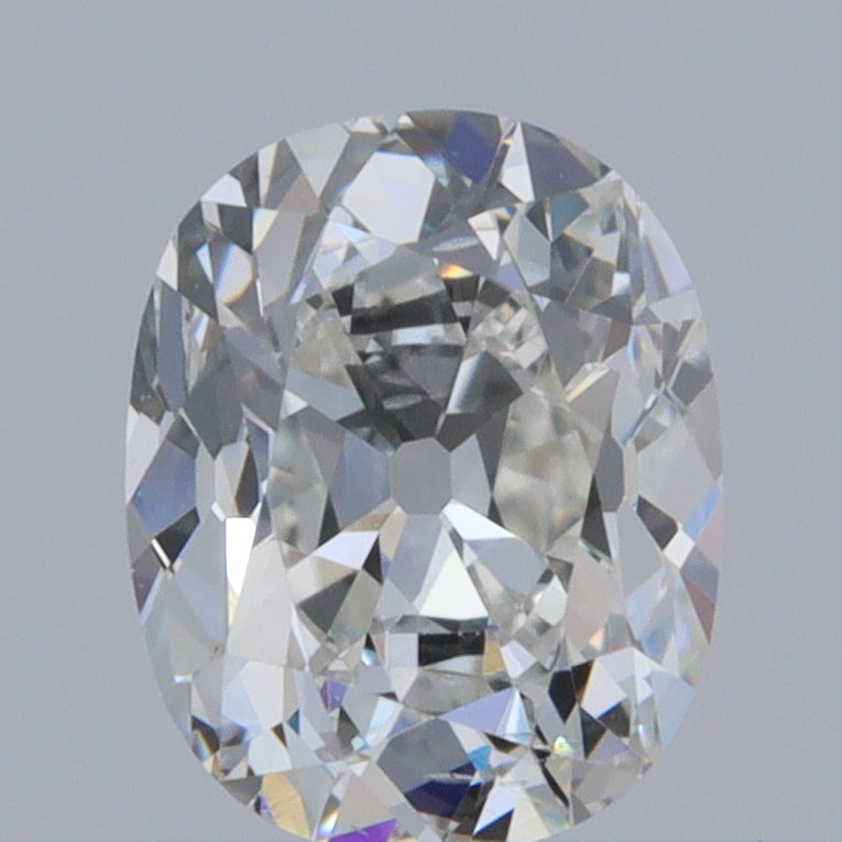 0.40ct | E-F/VS Oval Shape Old Mine Cut Diamond - Modern Rustic Diamond