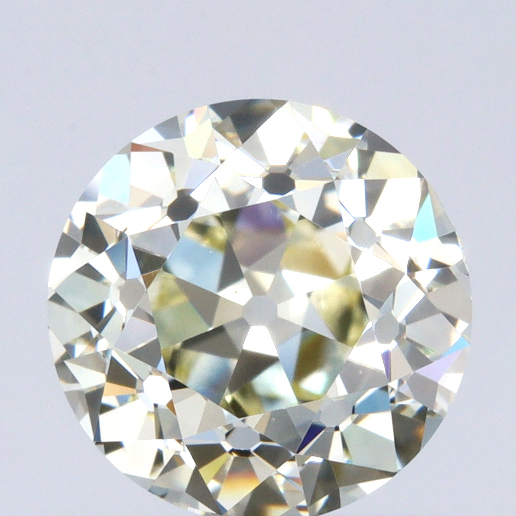 1.13ct | Light Color VVS Round Shape Old European Cut Diamond - Modern Rustic Diamond