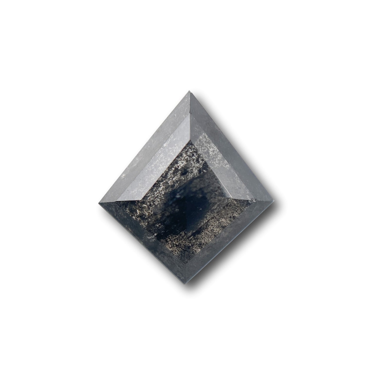 1.17ct | Salt & Pepper Kite Shape Step Cut Diamond - Modern Rustic Diamond