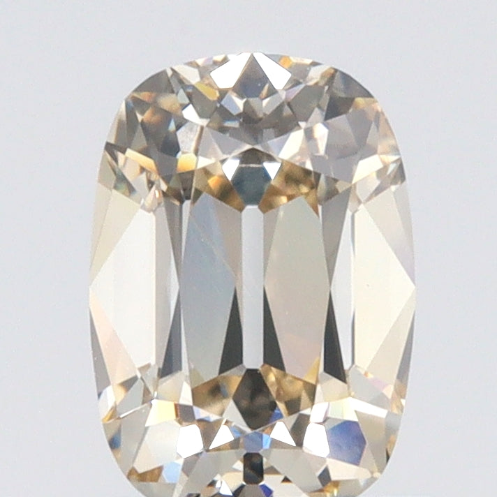 1.03ct | S-T/VS2 Cushion Shape Old Mine Cut Diamond (GIA) - Modern Rustic Diamond