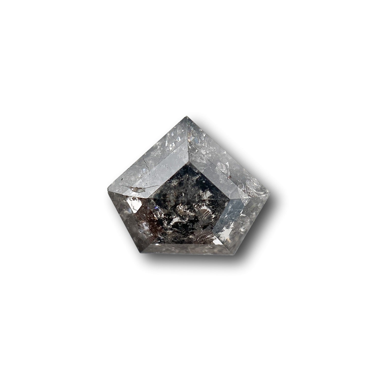 1.09ct | Rustic  Shield Shape Step Cut Diamond - Modern Rustic Diamond