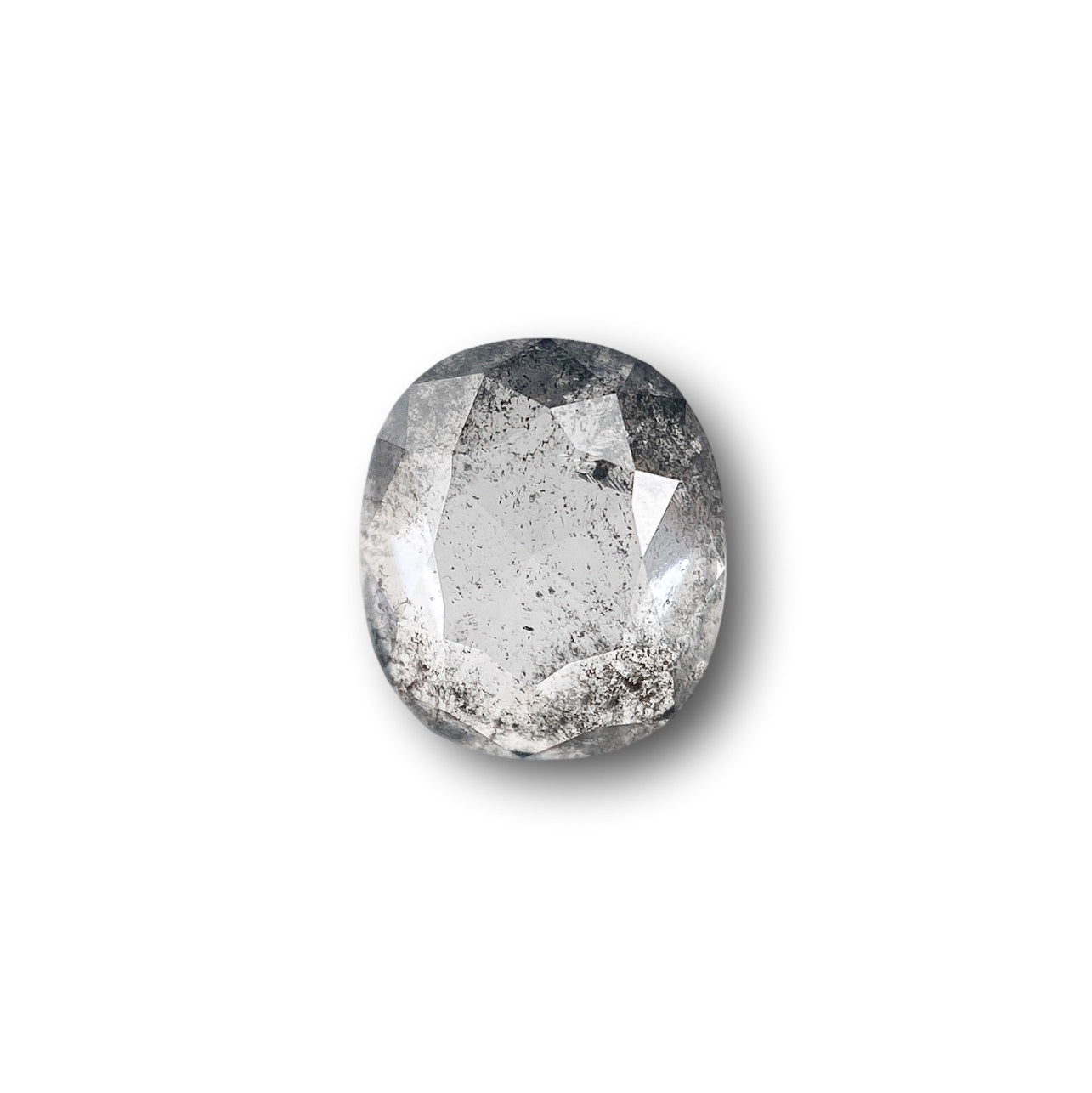 1.26ct | Rustic Cushion Shape Rose Cut Diamond - Modern Rustic Diamond