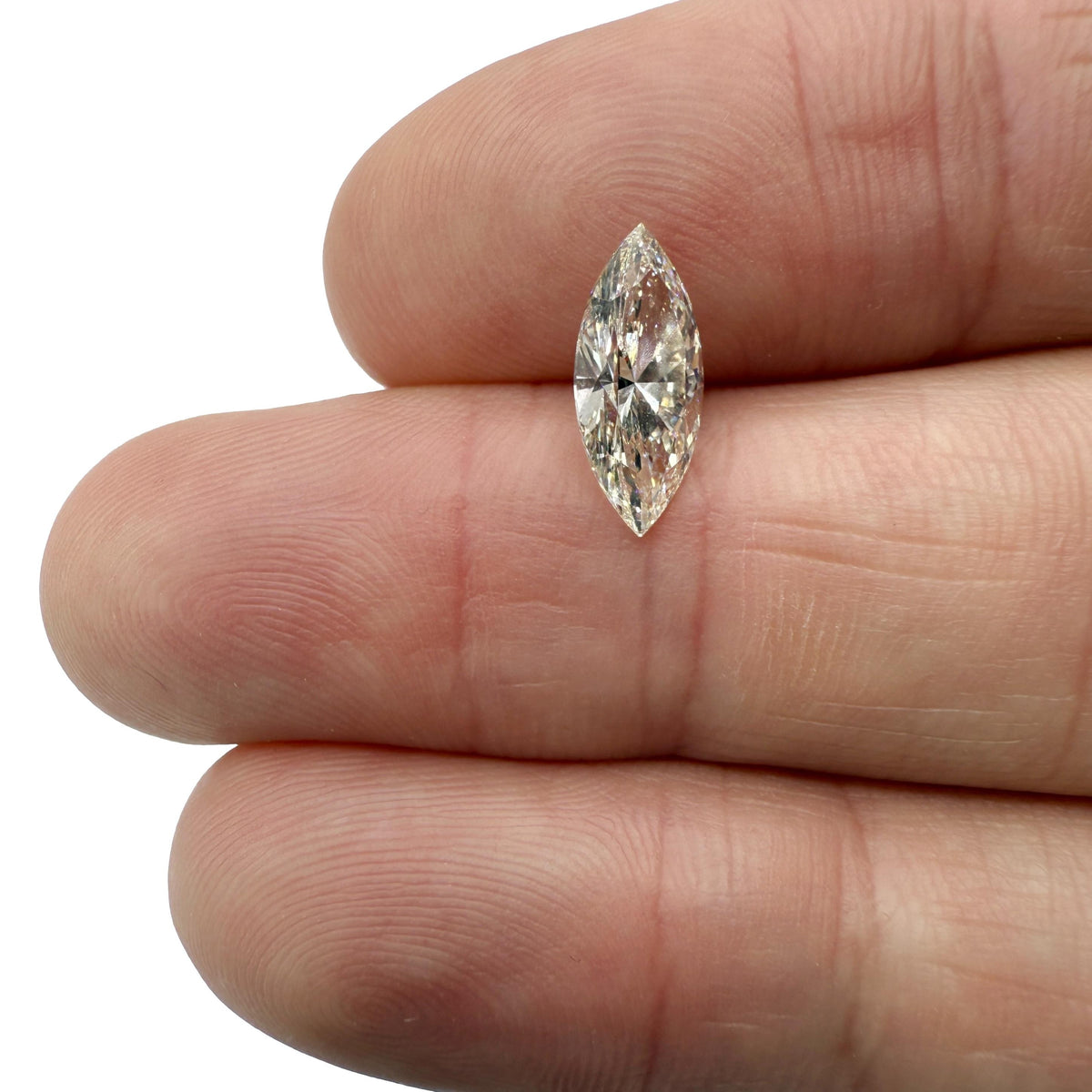 1.57ct | J/VS1 Marquise Shape Brilliant Cut Diamond (GIA) - Modern Rustic Diamond