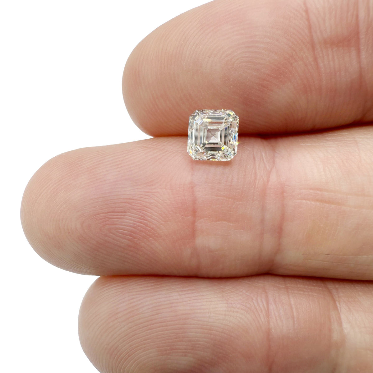 1.20ct | K/VVS2 Asscher Shape Step Cut Diamond (GIA) - Modern Rustic Diamond