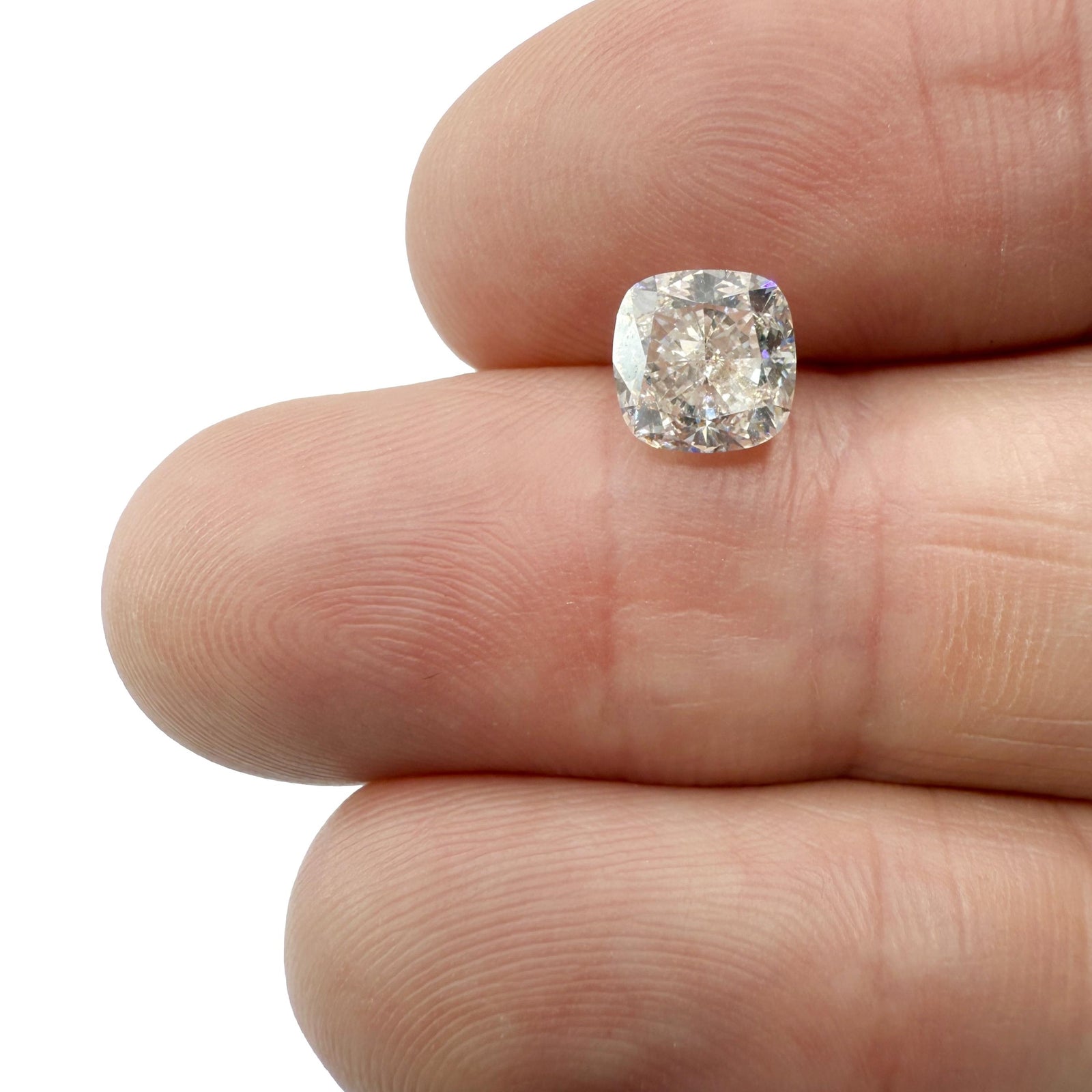 1.50ct | G/VS2 Cushion Shape Brilliant Cut Diamond (EGL USA) - Modern Rustic Diamond