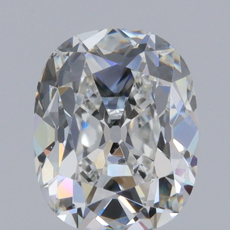 0.61ct | D-E/VVS Cushion Shape Old Mine Cut Diamond - Modern Rustic Diamond