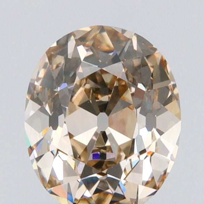 1.01ct | S-T/VS1 Oval Shape Old Mine Cut Diamond (GIA) - Modern Rustic Diamond