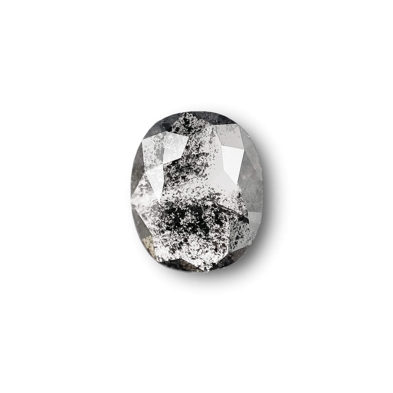 0.82ct | Rustic  Cushion Shape Rose Cut Diamond - Modern Rustic Diamond