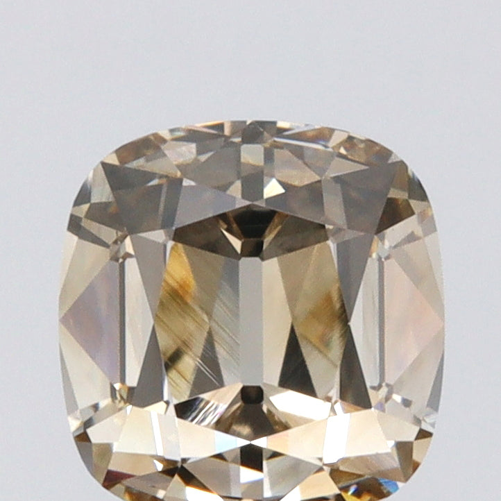 1.30ct | S-T/VS1 Cushion Shape Old Mine Cut Diamond (IGI) - Modern Rustic Diamond