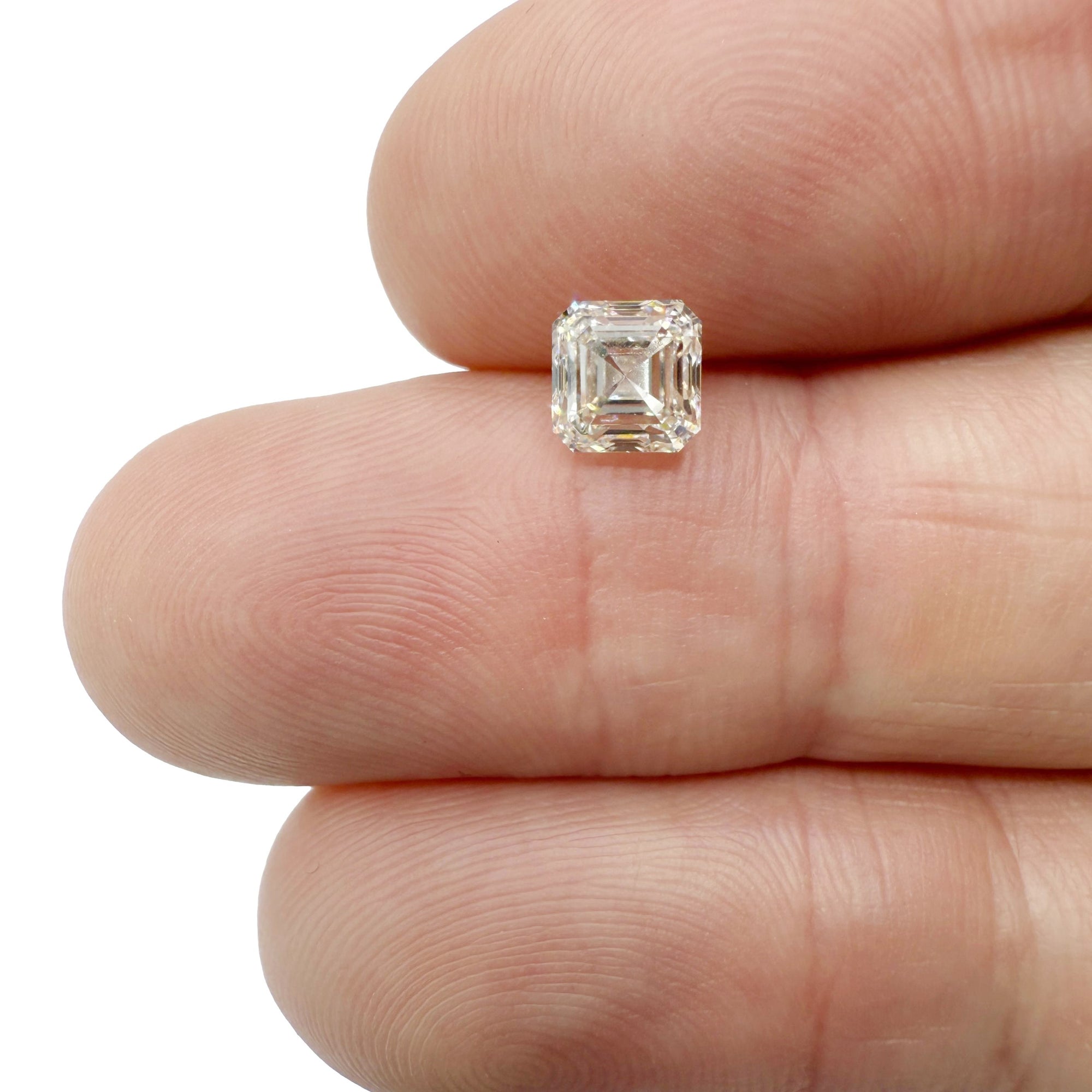 1.20ct | K/VVS2 Asscher Shape Step Cut Diamond (GIA) - Modern Rustic Diamond