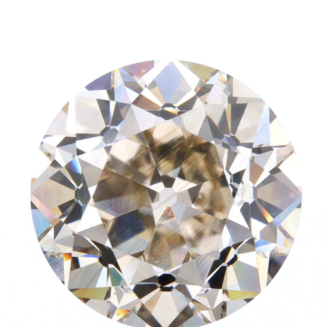 2.03ct | O-P/VS2 Round Shape Old European Cut Diamond (GIA) - Modern Rustic Diamond