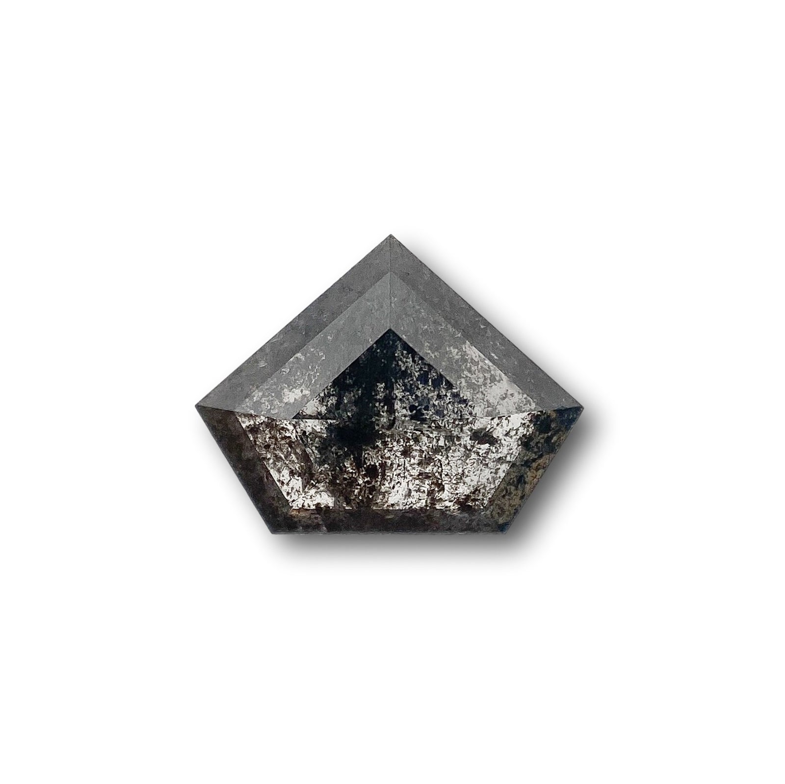 0.82ct | Rustic  Shield Shape Step Cut Diamond - Modern Rustic Diamond