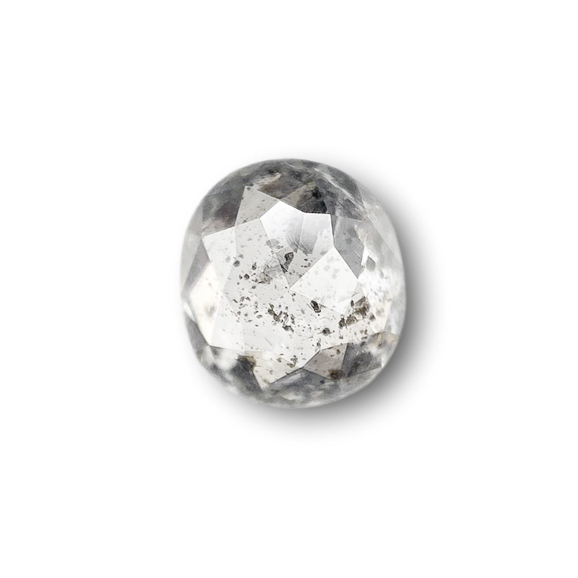 0.74ct | Rustic Cushion Shape Rose Cut Diamond - Modern Rustic Diamond