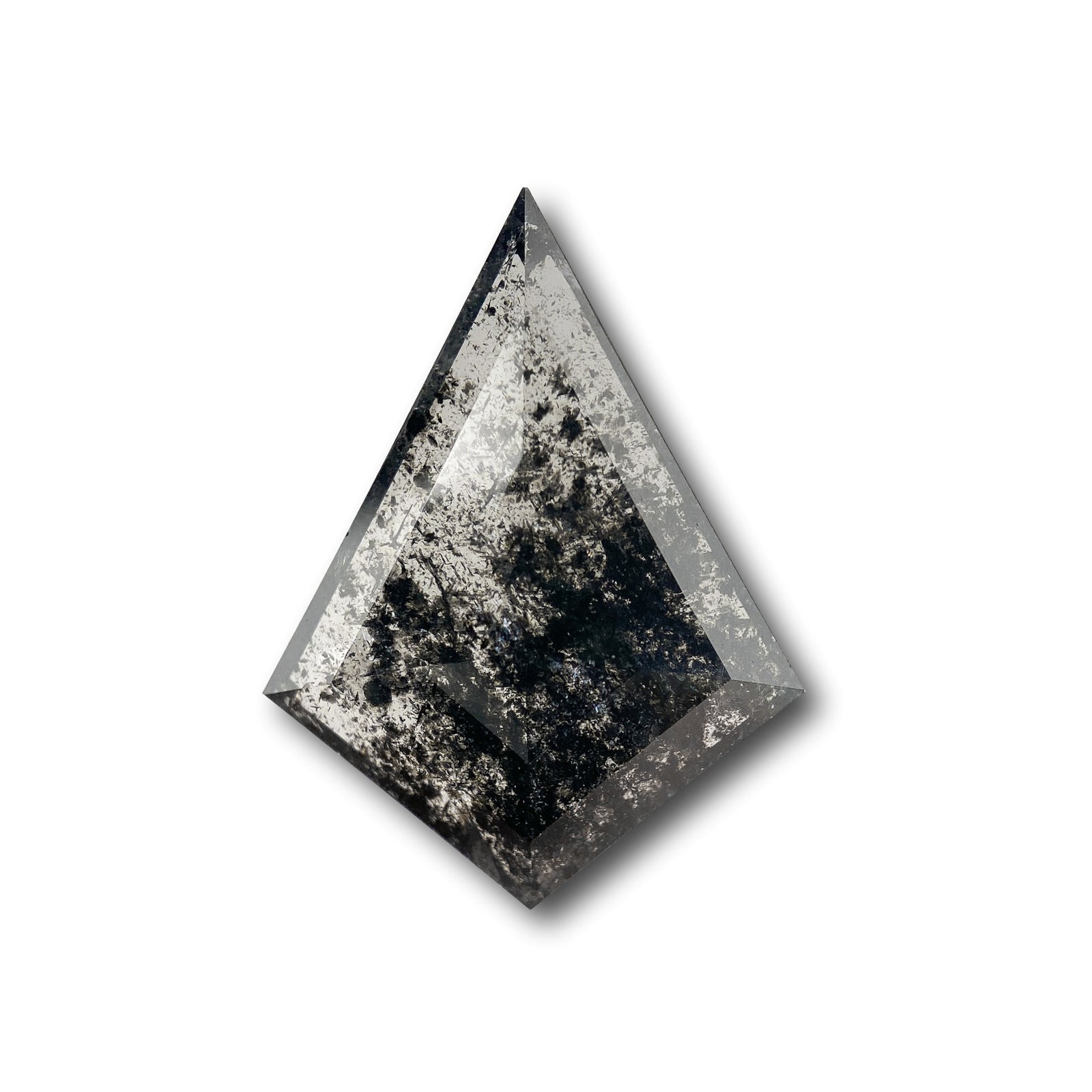 3.93ct | Rustic Kite Shape Rose Cut Diamond - Modern Rustic Diamond