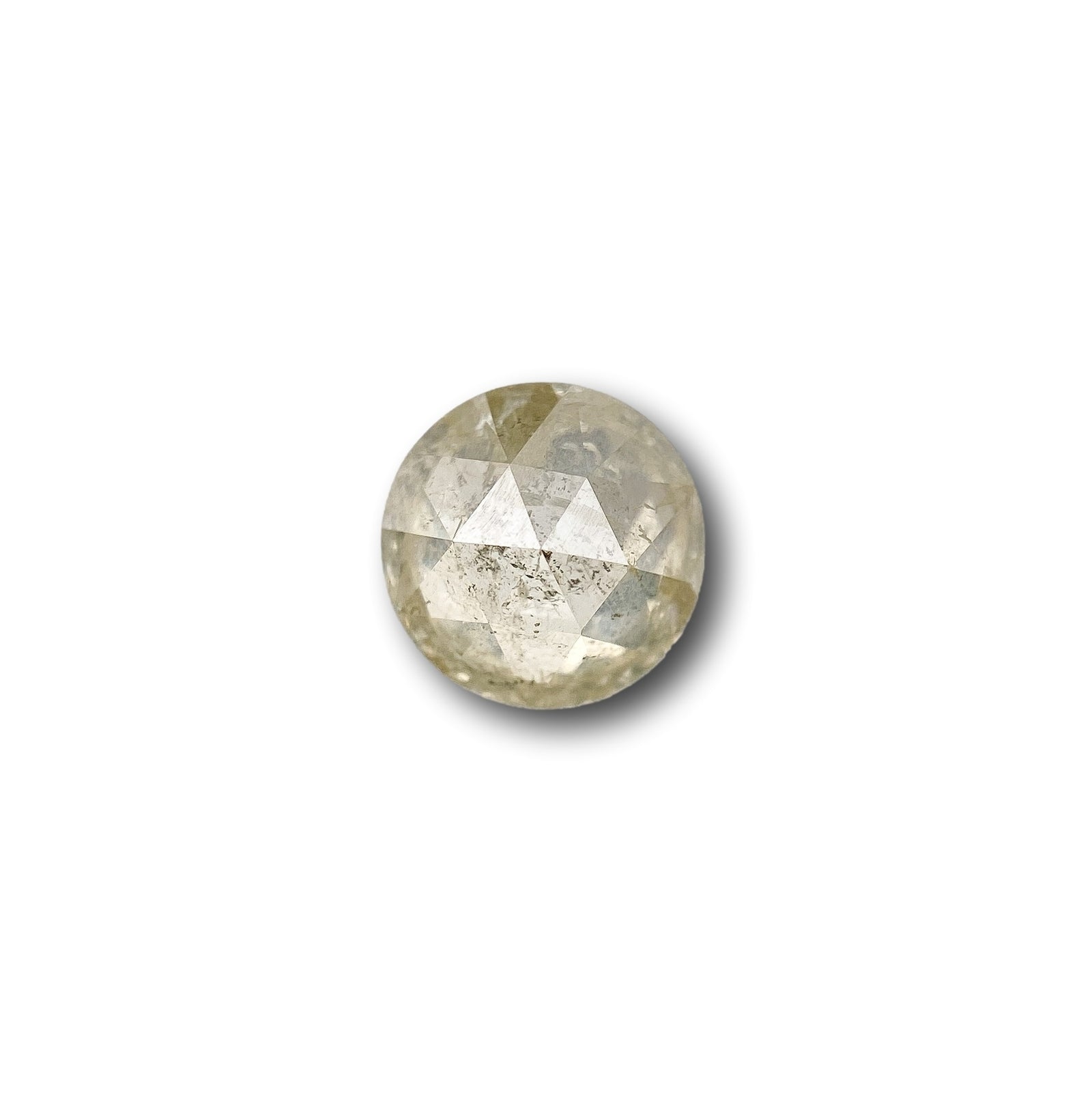 0.82ct | Rustic Round Shape Brilliant Cut Diamond - Modern Rustic Diamond