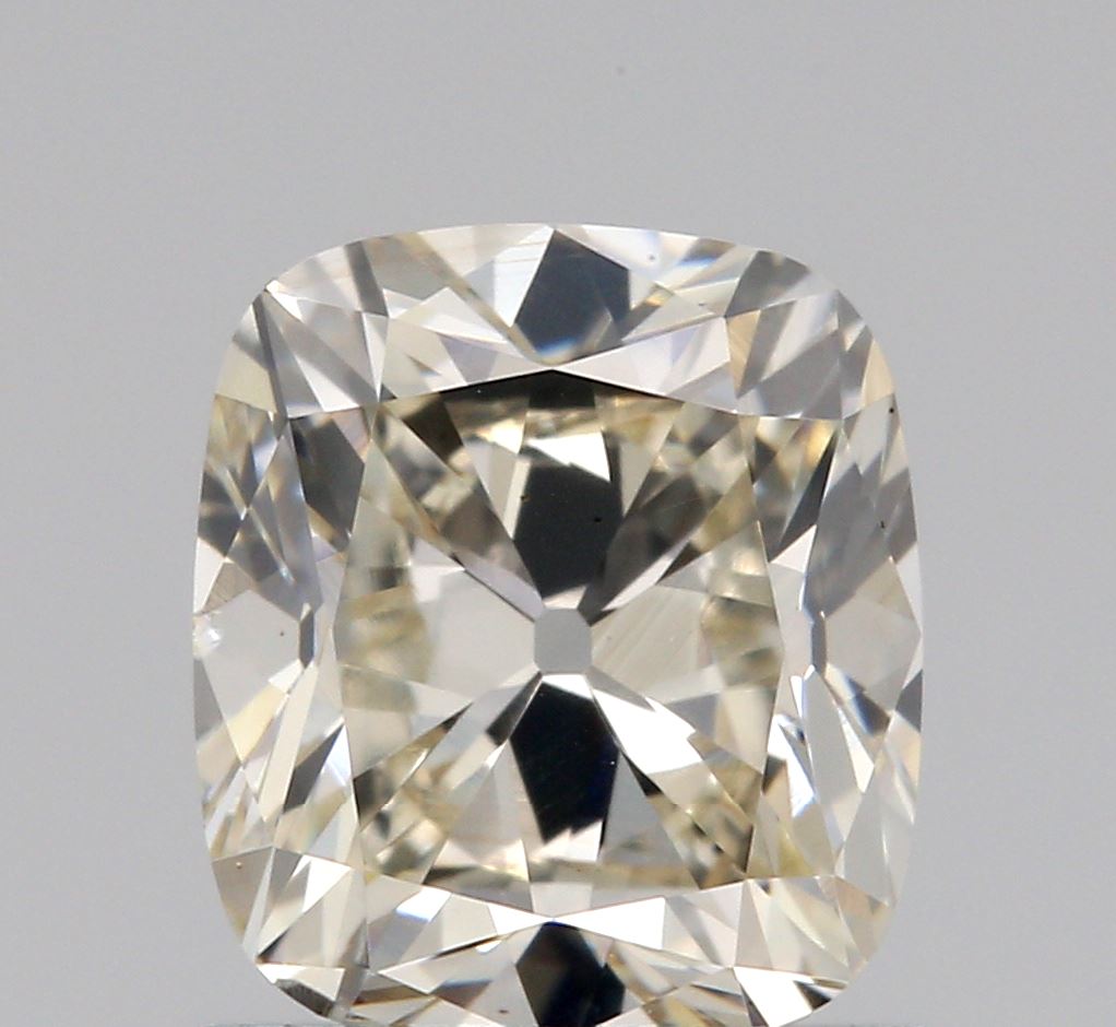 1.00ct | J-K/VS Cushion Shape Old Mine Cut Diamond - Modern Rustic Diamond