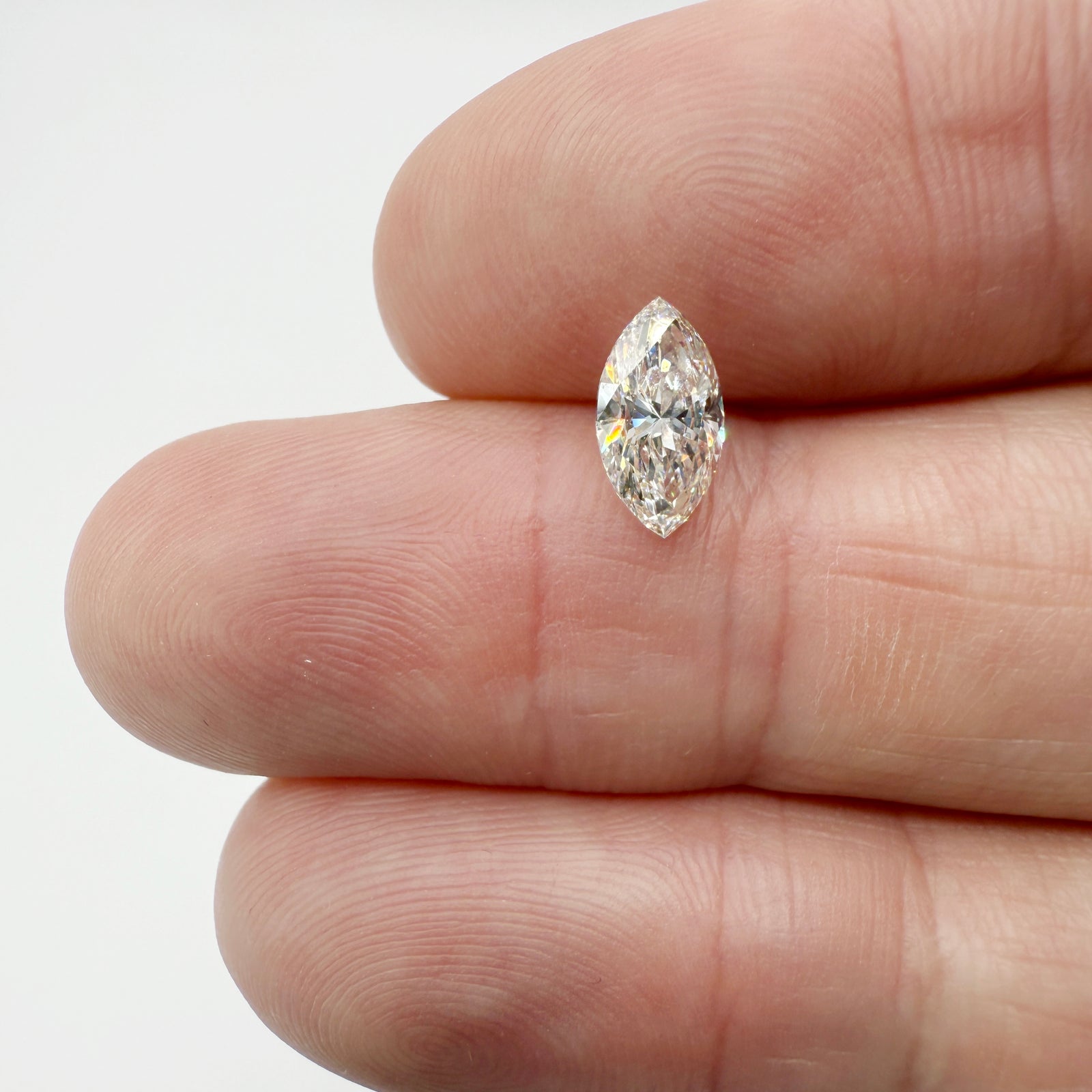 1.04ct | J/VS1 Marquise Shape Brilliant Cut Diamond (GIA) - Modern Rustic Diamond