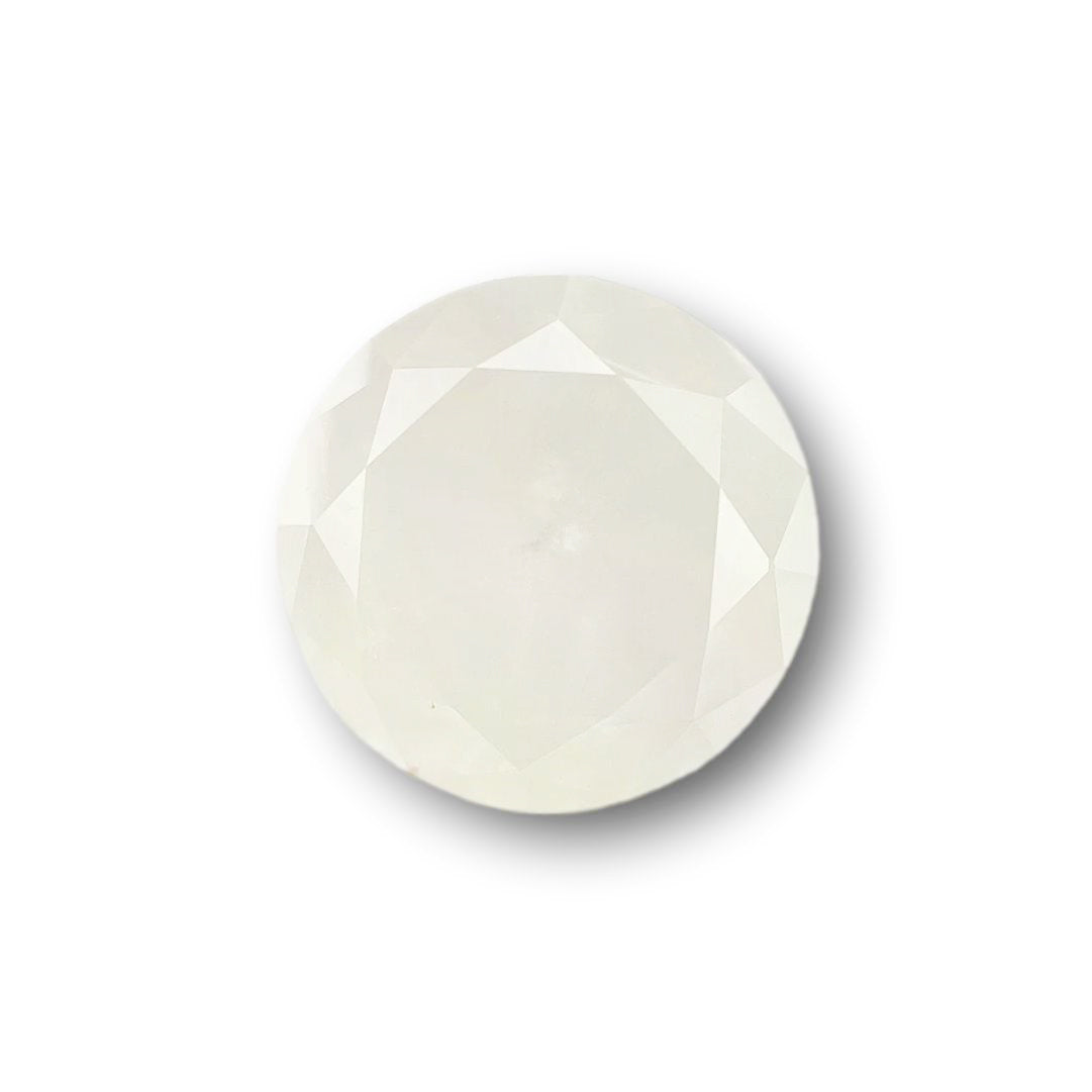 1.21ct | Salt & Pepper Round Shape Brilliant Cut Diamond - Modern Rustic Diamond