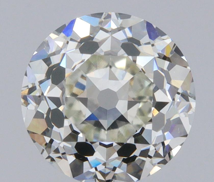 1.12ct | K/VS1 Round Shape Old European Cut Diamond (GIA) - Modern Rustic Diamond