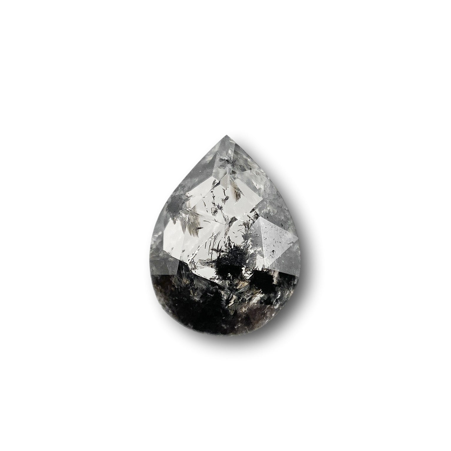 0.92ct | Rustic Pear Shape Brilliant Cut Diamond - Modern Rustic Diamond