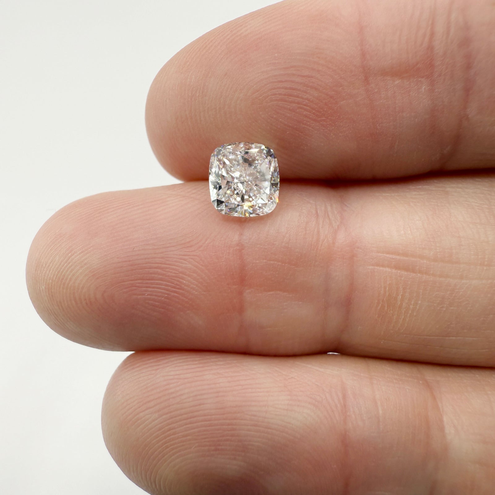3.01ct | M/SI1 Cushion Shape Brilliant Cut Diamond (GIA) - Modern Rustic Diamond