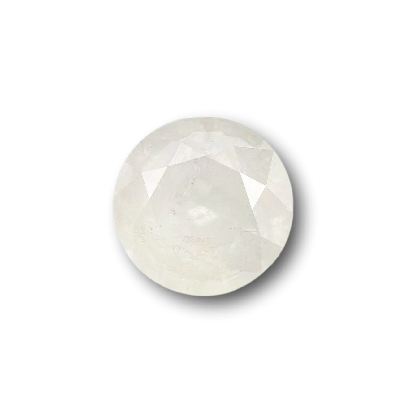 2.52ct | Salt & Pepper Round Shape Brilliant Cut Diamond - Modern Rustic Diamond