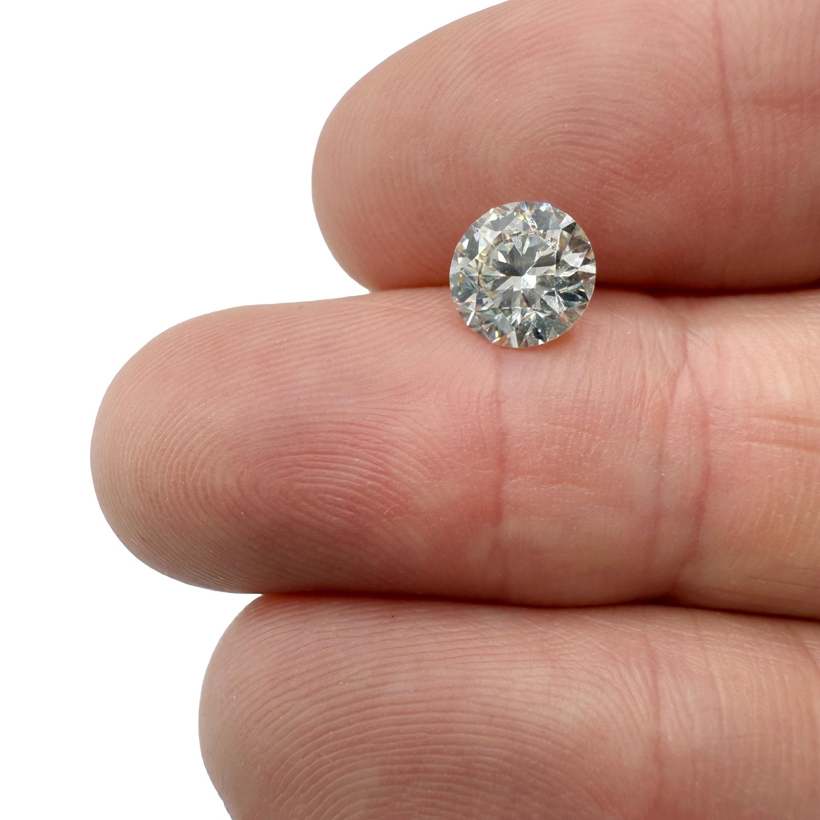 1.50ct | K/IF Round Shape Brilliant Cut Diamond (EGL USA) - Modern Rustic Diamond