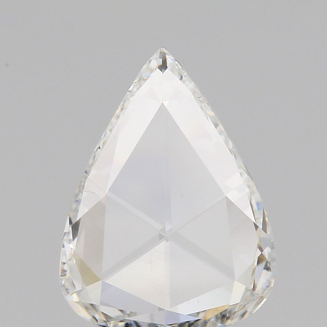 1.40ct | F/SI1 Pear Shape Rose Cut Diamond (GIA) - Modern Rustic Diamond