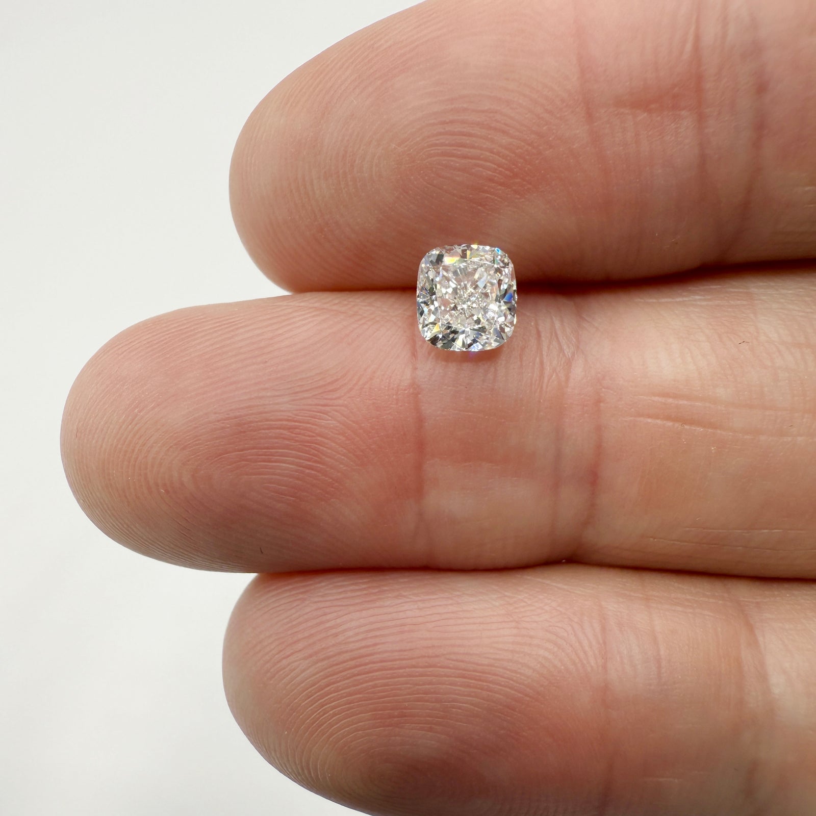 1.00ct | F/VS1 Cushion Shape Brilliant Cut Diamond (GIA) - Modern Rustic Diamond