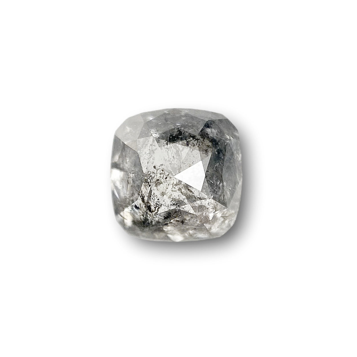 0.99ct | Rustic Cushion Shape Rose Cut Diamond - Modern Rustic Diamond